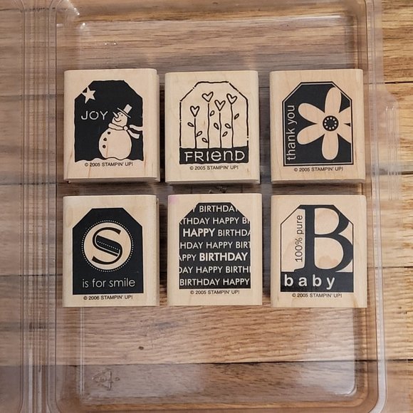 Stampin Up! Gift Tag Set - Picture 1 of 2